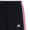 Balenciaga x adidas Baggy-sweatbukser i fleece “Black White Red” 723970TNVN56278
