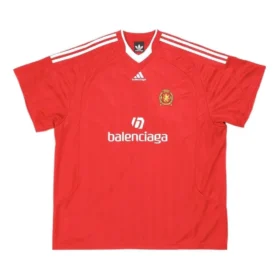 Balenciaga x adidas fodbold-T-shirt, oversized “Red” 723663TNV136400