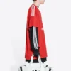 Balenciaga x adidas fodbold-T-shirt, oversized “Red” 723663TNV136400