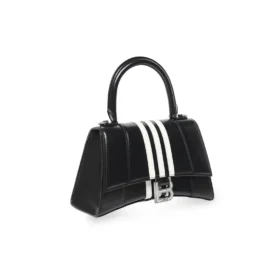 Balenciaga x adidas Hourglass lille håndtaske “Black” 593546210MA1091