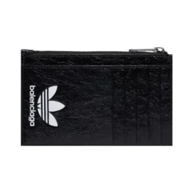 Balenciaga x adidas Lang mønt- og kortholder “Black” 721896210M61091