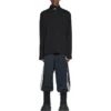 Balenciaga x adidas langærmet T-shirt med høj hals “Black” 724591TNVP81070
