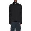 Balenciaga x adidas langærmet T-shirt med høj hals “Black” 724591TNVP81070