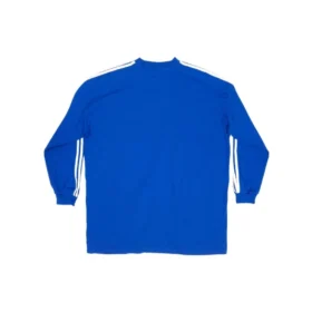 Balenciaga x adidas langærmet T-shirt, oversized “Blue” 728789TNVA65531