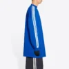 Balenciaga x adidas langærmet T-shirt, oversized “Blue” 728789TNVA65531