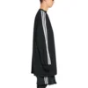 Balenciaga x adidas langærmet T-shirt, oversized, “Sort” 728789TNVA68482