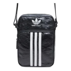 Balenciaga x adidas lille crossbody-messengertaske “Black White” 721850210M41091
