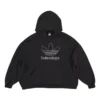 Balenciaga x adidas Logo Oversized Hættetrøje “Black White” 712396TNVA91070