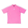 Balenciaga x adidas Medium Fit T-shirt “Neon Pink” 723955TNVU45280