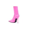 Balenciaga x adidas originals Knife 110 mm støvletter “Pink” 724073W2ES15090