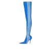 Balenciaga x adidas originals Knife Over The Knee Støvletter “Blue” 724074W2ES14090