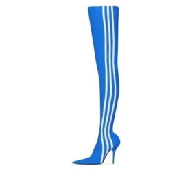 Balenciaga x adidas originals Knife Over The Knee Støvletter “Blue” 724074W2ES14090 Balenciaga x adidas originals Knife Over The Knee Støvletter “Blue” 724074W2ES14090