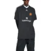 Balenciaga x adidas Oversized fodbold-T-shirt “Black” 723663TNV131000