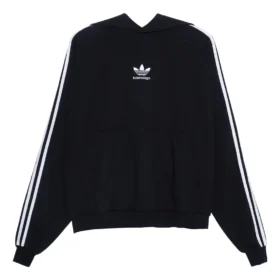 Balenciaga x adidas Oversized-hettetrøje “Black” 729322TNVN28482 Balenciaga x adidas Oversized-hettetrøje “Black” 729322TNVN28482