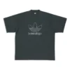 Balenciaga x adidas Oversized T-shirt “Grøn” 723976TNVN83775