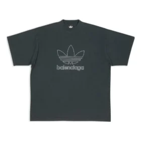 Balenciaga x adidas Oversized T-shirt “Grøn” 723976TNVN83775