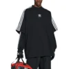 Balenciaga x adidas Oversized T-shirt “Sort” 739101TNVA68482