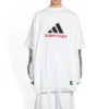 Balenciaga x adidas Oversized T-shirt “White” 731769TNVA69065