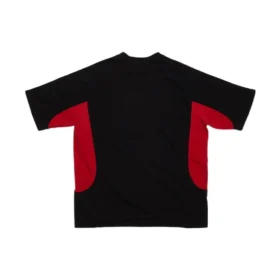 Balenciaga x adidas T-shirt, medium pasform, “Black Red” 712401TNVA61003