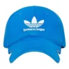 Balenciaga x adidas Trefoil Balenciaga-logo-kasket “Blue White” 723749410B2-4877