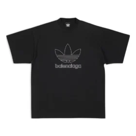 Balenciaga x adidas Trefoil T-shirt “Black White” 723976TNVN81070