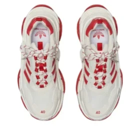 Balenciaga x adidas Triple S “White Red” ID4734