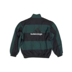 Balenciaga x Adidas vendbar træningsjakke “Black Green” 725294TNO793230