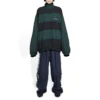 Balenciaga x Adidas vendbar træningsjakke “Black Green” 725294TNO793230