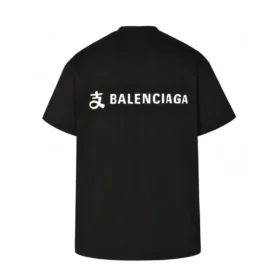 Balenciaga x Alipay Logo-T-shirt “Black White” 787349TRVY91000
