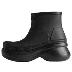 Balenciaga x Crocs Platform Støvletter “Black” 713679W1S8E1000
