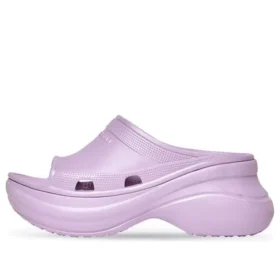Balenciaga x Crocs Pool-sandaler “Light Purple” 677389W1S8E5600 Balenciaga x Crocs Pool-sandaler “Light Purple” 677389W1S8E5600