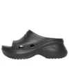 Balenciaga x Crocs Pool Slide-sandaler “Black” 677389W1S8E1000