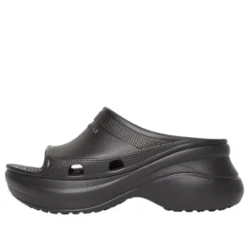 Balenciaga x Crocs Pool Slide-sandaler “Black” 677389W1S8E1000 Balenciaga x Crocs Pool Slide-sandaler “Black” 677389W1S8E1000