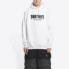 Balenciaga x FORTNITE-hettetrøje i medium pasform “White” 600583TLVO49040