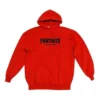 Balenciaga x FORTNITE-hettetrøje, medium pasform “Red” 600583TLVO46506