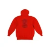Balenciaga x FORTNITE-hettetrøje, medium pasform “Red” 600583TLVO46506