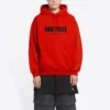 Balenciaga x FORTNITE-hettetrøje, medium pasform “Red” 600583TLVO46506