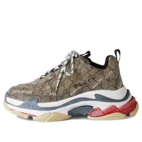 Balenciaga x Gucci Triple S-sneaker “The Hacker Project Beige” 681066-ULZ10-9795