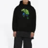 Balenciaga x Marvel Hulk-hettetrøje, medium pasform “Black” 600583TLV581000