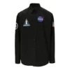 Balenciaga x NASA Space Multi-Patch-skjorte “Black” 663076TYB181000