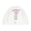 Balenciaga x Pink Martini langærmet T-shirt, oversized “Ecru” 699191TMVN99800