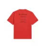 Balenciaga x PlayStation Crossover FW21 PS5 alfabetisk geometrisk mønster, kortærmet unisex-trøje, rød 651795TKVF36552