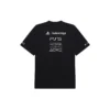 Balenciaga x PlayStation-samarbejde: PS5-alfabet med geometrisk mønster, kortærmet unisex-trøje, sort 651795TKVF31070