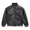 Balenciaga x Puma læderjakke “Anthracite” 850021TTS071140