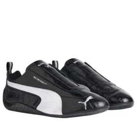 Balenciaga x Puma Speedcat læder “Black White” 847148WSDSB1090