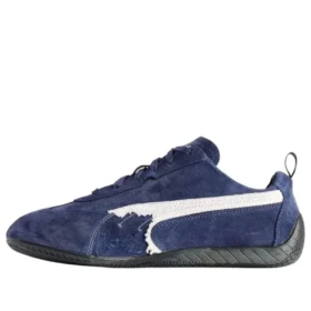 Balenciaga x Puma Speedcat Suede “Distressed Navy White” 847146WSDSD4191