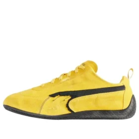 Balenciaga x Puma Speedcat Suede “Distressed Yellow Black” 847146WSDSD7010