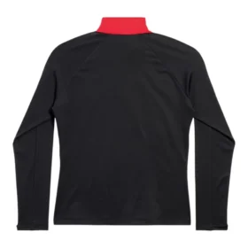 Balenciaga x Puma T-shirt med halv lynlås “Black Red” 846996TTVB11076