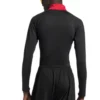 Balenciaga x Puma T-shirt med halv lynlås “Black Red” 846996TTVB11076