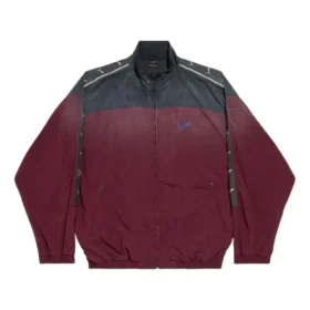 Balenciaga x Puma træningsjakke “Burgundy” 850838TTO046164